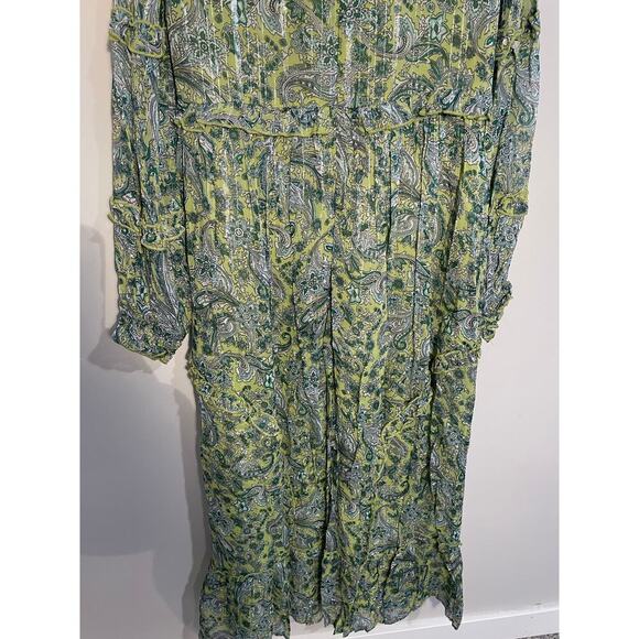 Anthropologie Ranna Gill Magdalena Ruffle Maxi Dress - Picture 11 of 15